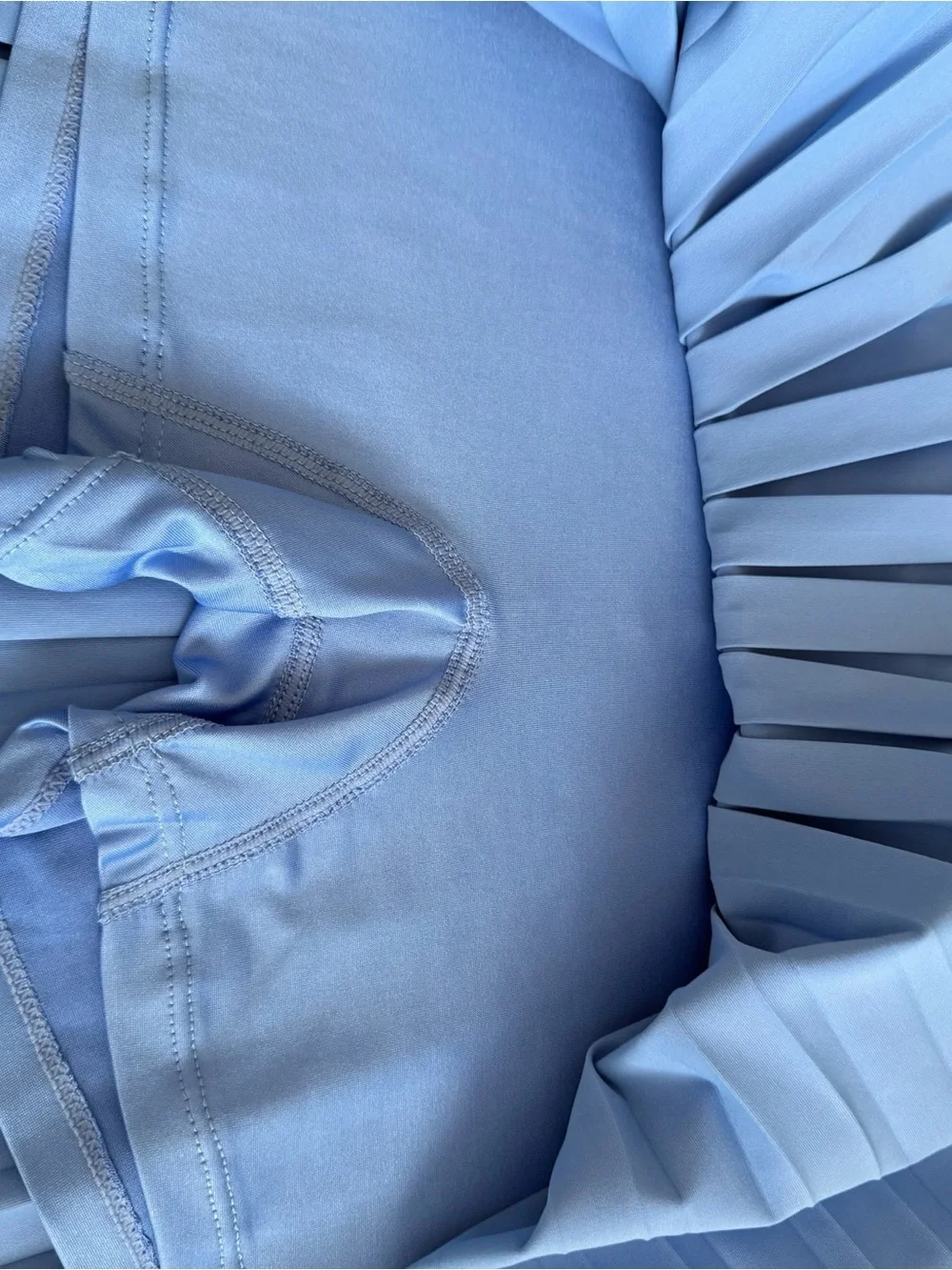 Simply Southern Pleated‎ Tennis Skort Lot Set Blue White Women Size Large